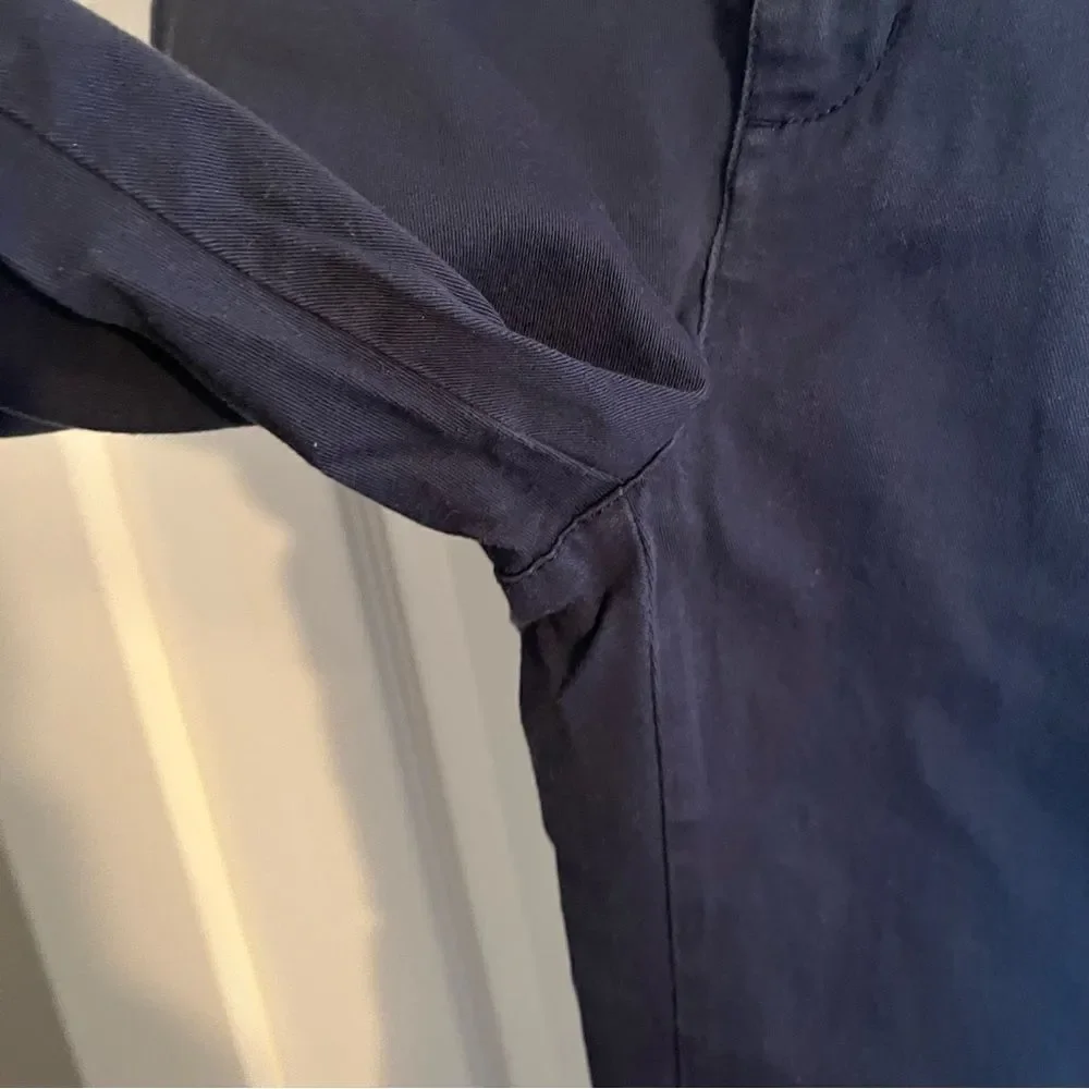 Old Navy Casual Navy Blue Pants Slim Uniform Pants Girls 12